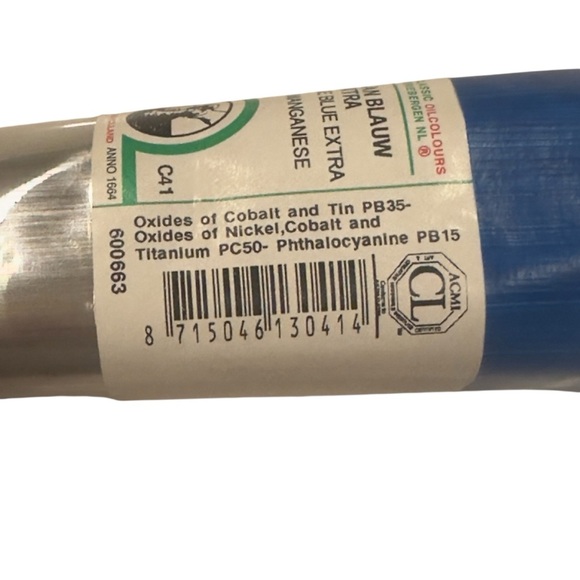 Old Holland : Classic Oil Paint: 225 ml Manganese Blue Extra - Picture 3 of 8